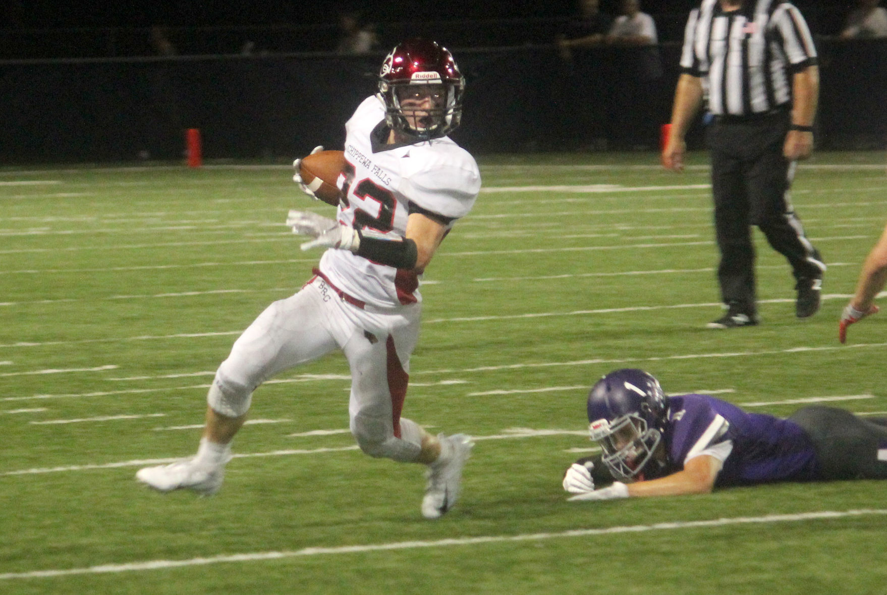 Chi-Hi football at Eau Claire Memorial 9-14-18